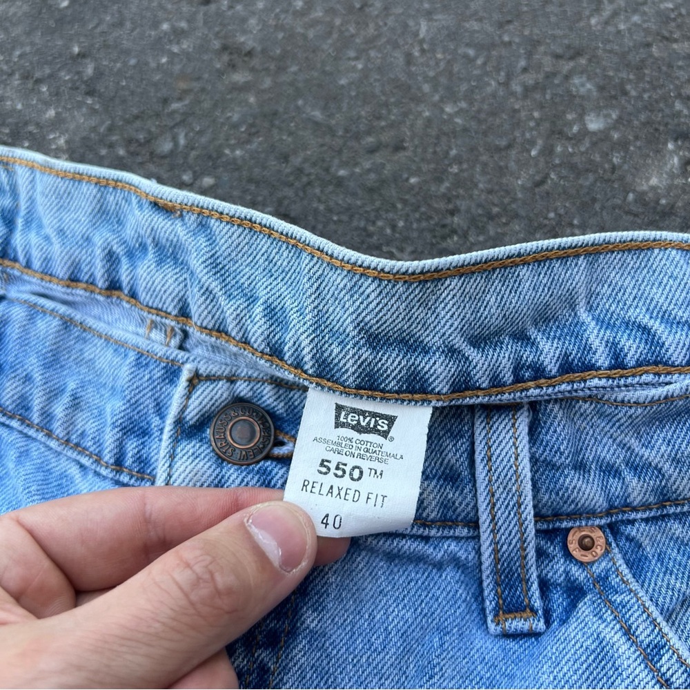 Vintage Levis 550 Orange Tab Jorts - Picture 5 of 6